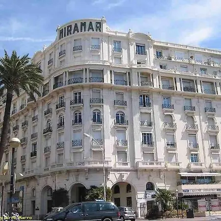 Mythique Miramar Croisette Terrasse Clim Parking Wifi * 戛纳