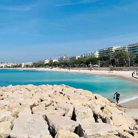 Апартаменты Mythique Miramar Croisette Terrasse Clim Parking Wifi *