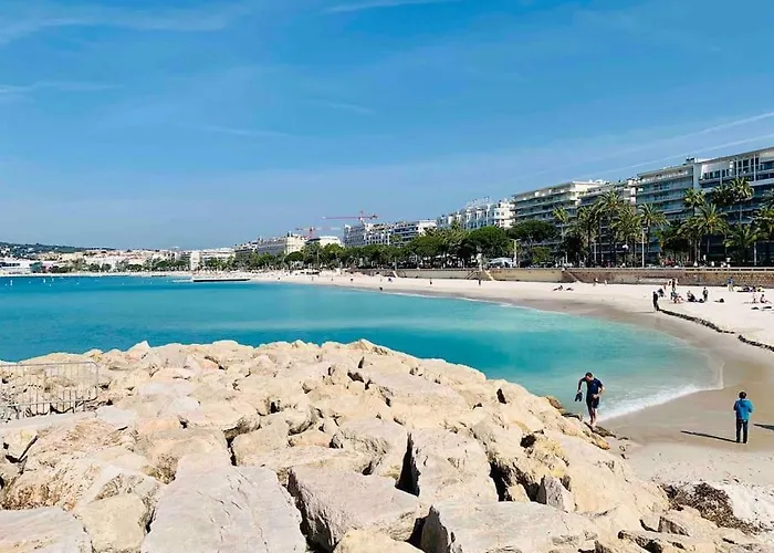 Apartmán Mythique Miramar Croisette Terrasse Clim Parking Wifi *